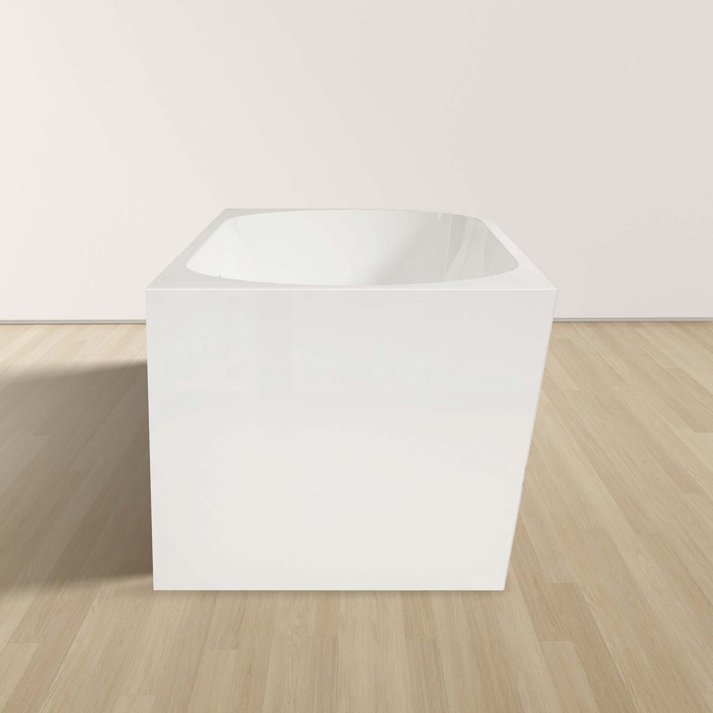 ALONI BAIGNOIRE D'ANGLE - GAUCHE - AVEC SET D'EVACUATION ET BONDE CLIC-CLAC - ACRYLIQUE - 170X78X58 CM - BLANC BRILLANT