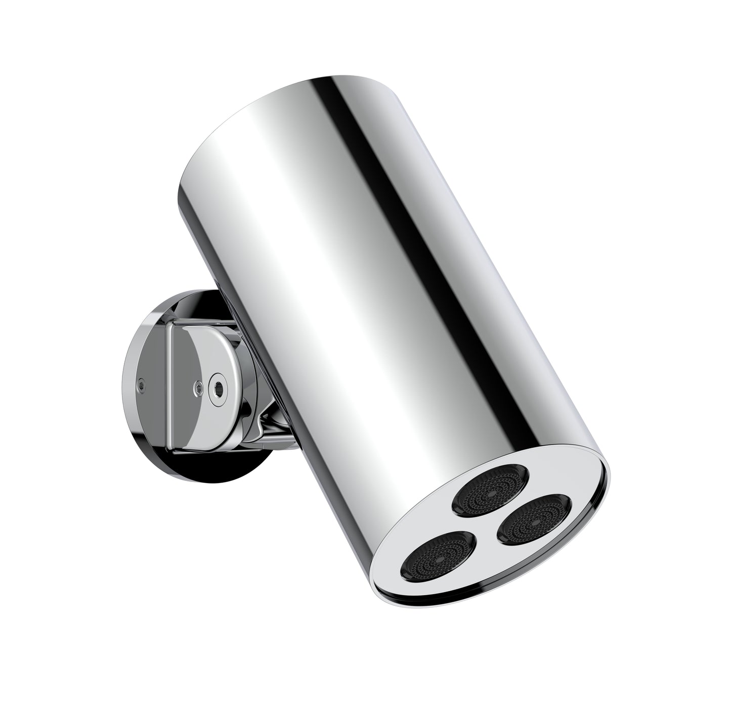 UNIFORMA DOUCHE DE TÊTE CYLINDRE – 1 JET – MONTAGE MURALE – 8X15 CM – CHROME