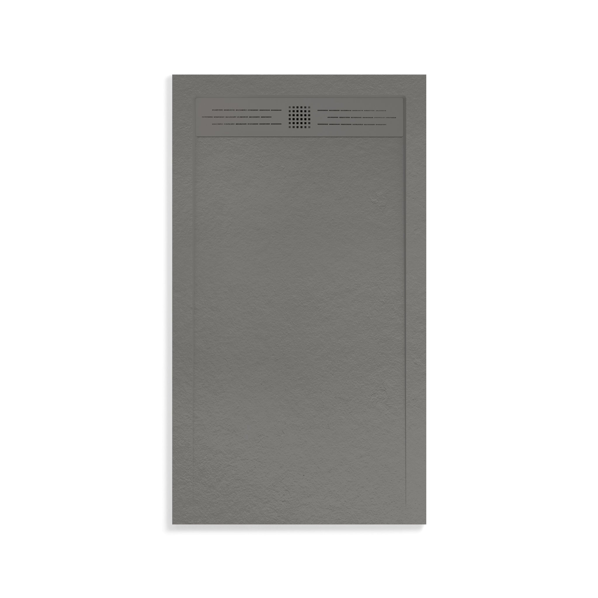 ALONI ELITE RECEVEUR DE DOUCHE - COMPOSITE - 120X80X3CM - GRIS MAT