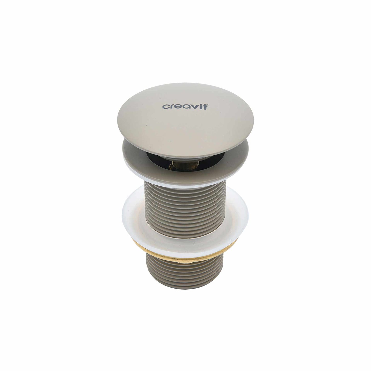 CREAVIT BONDE CLIC-CLAC 5/4" - AVEC TROP-PLEIN - CAPPUCCINO MAT